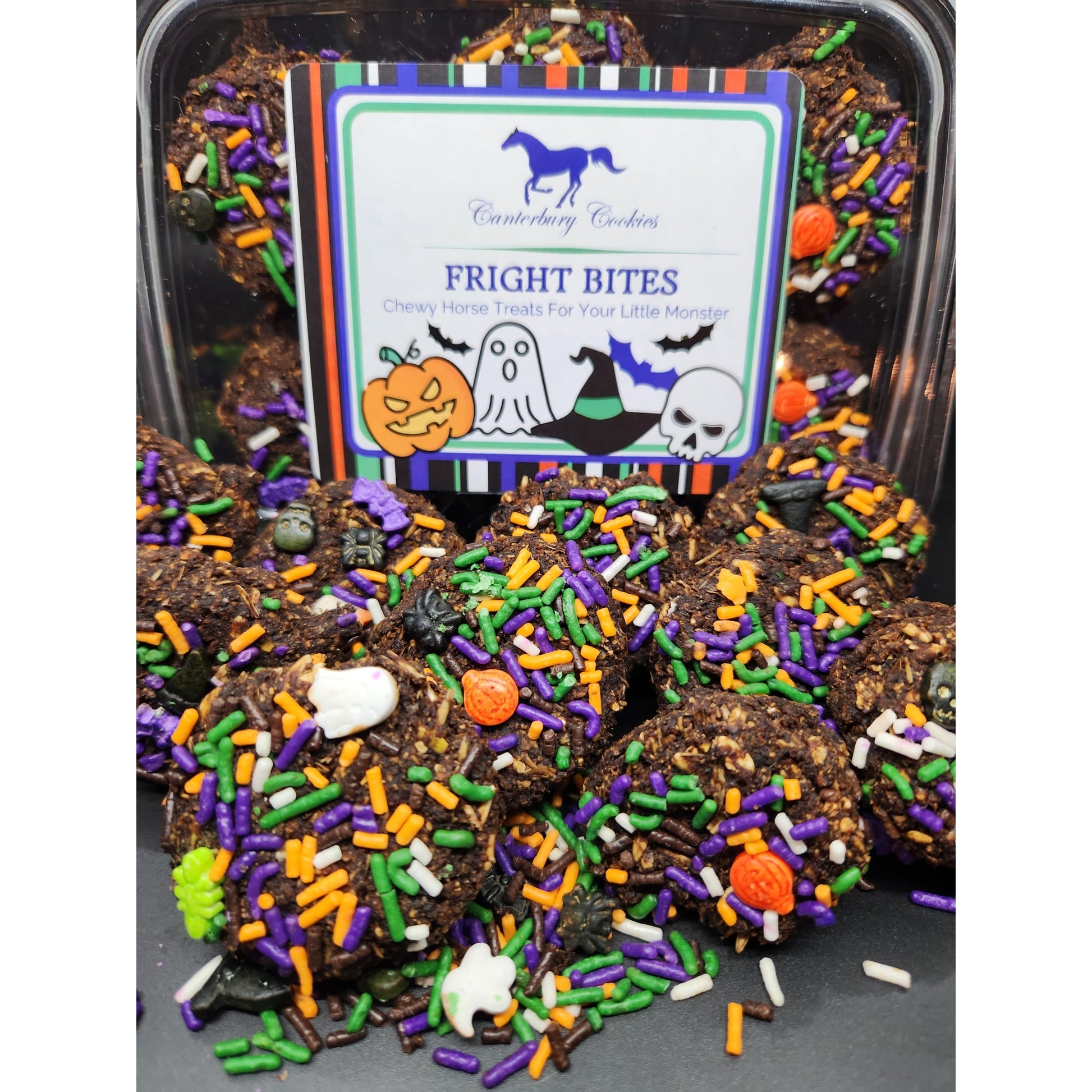 Canterbury Cookies Fright Bites Horse Treat Plops