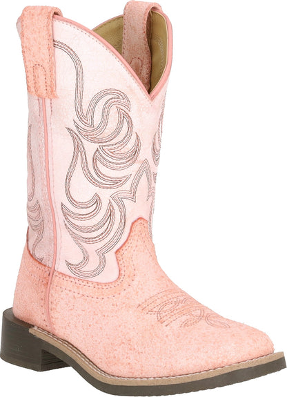 Smoky Mountain Youth Painted Prairie Leather Western Boots