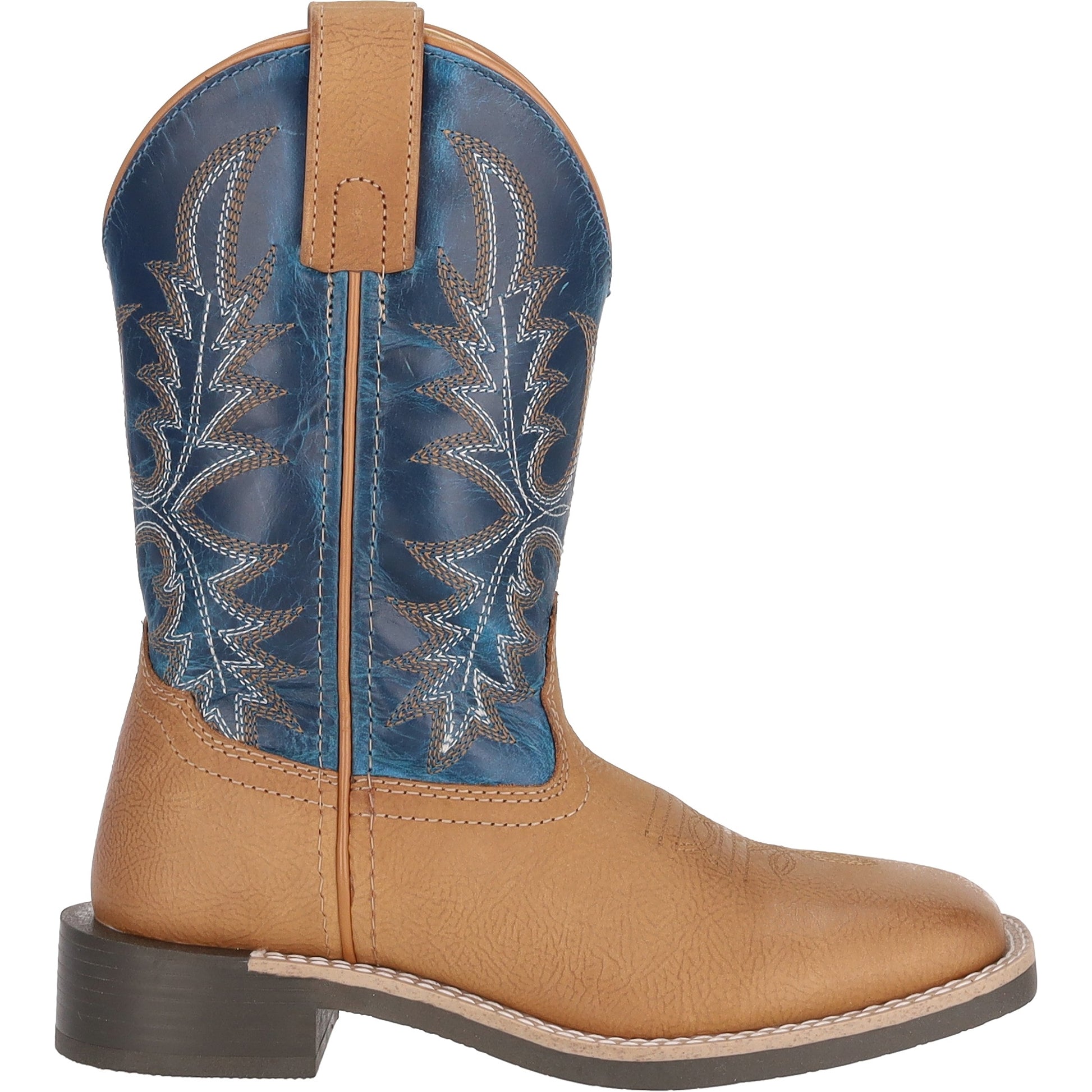 Smoky Mountain Youth Adobe Leather Western Boots