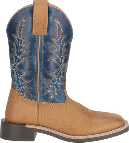 Smoky Mountain Youth Adobe Leather Western Boots