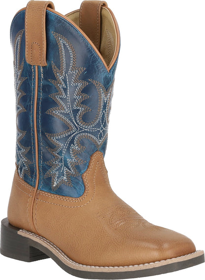Smoky Mountain Youth Adobe Leather Western Boots