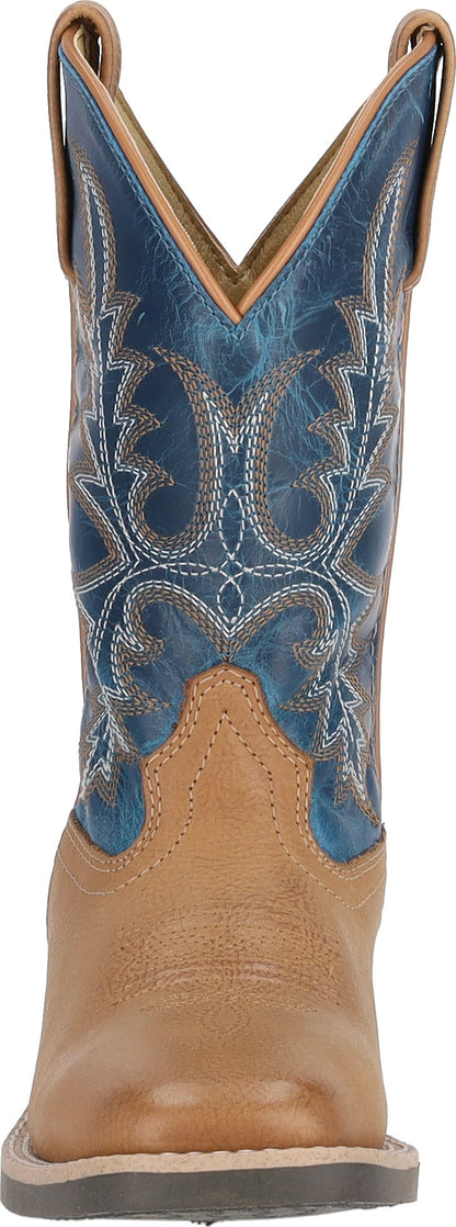 Smoky Mtn Youth Adobe Leather Western Boot