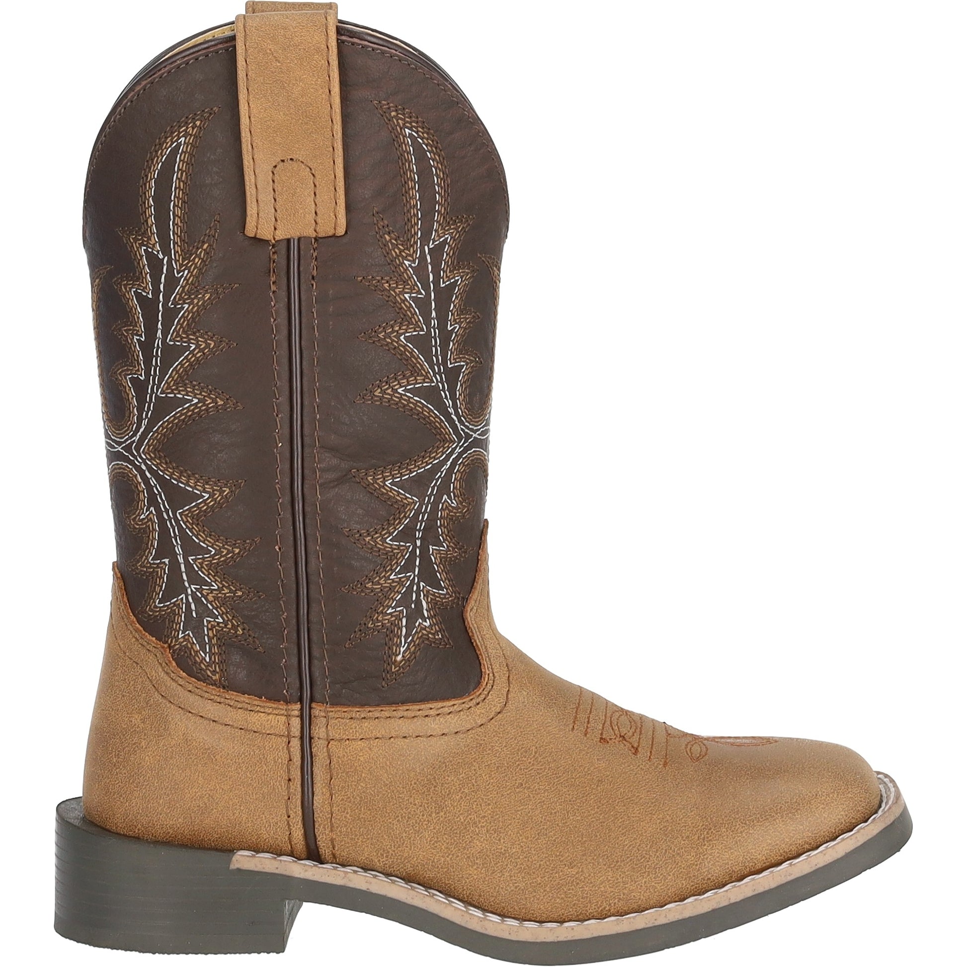 Smoky Mountain Youth Adobe Leather Western Boots