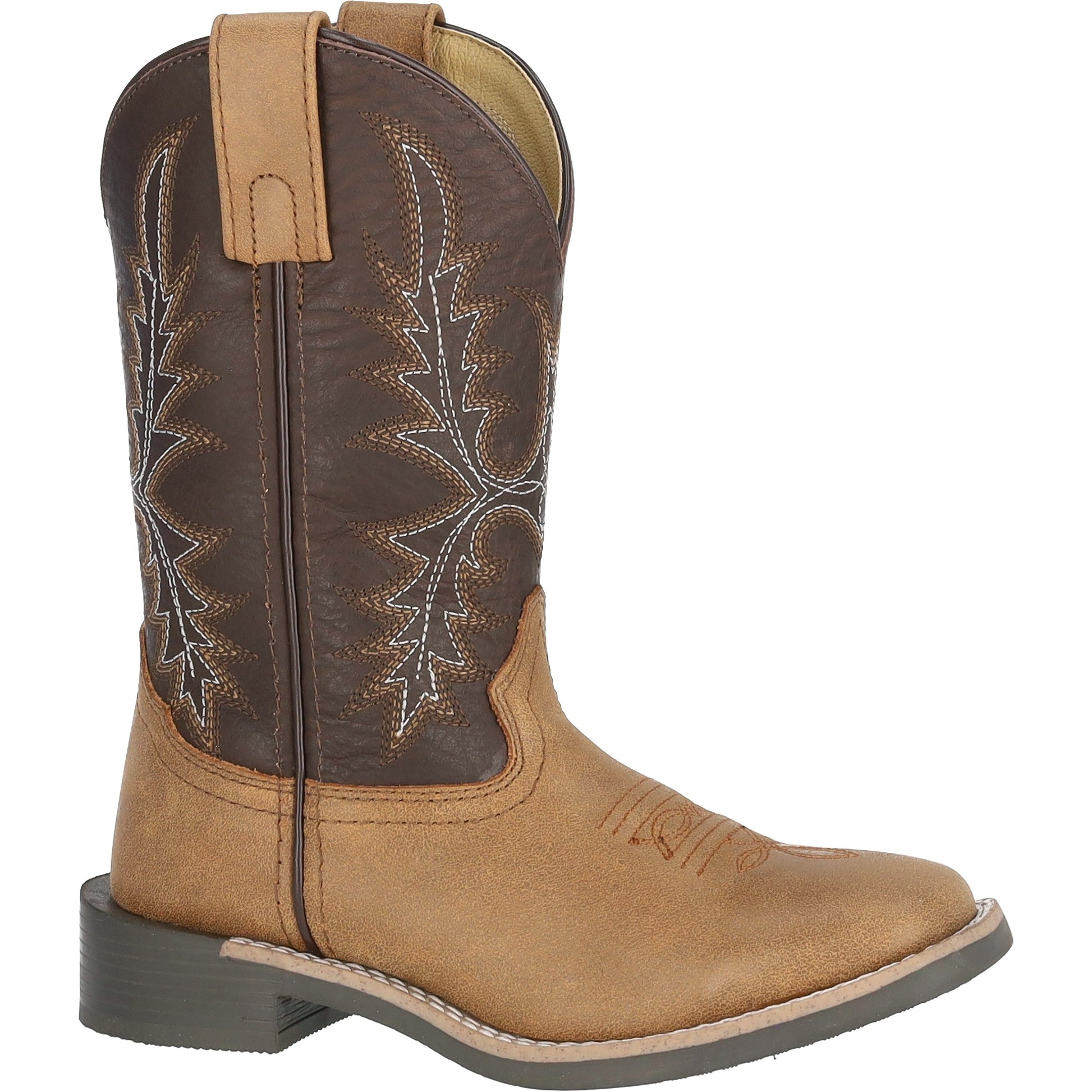 Smoky Mountain Youth Adobe Leather Western Boots
