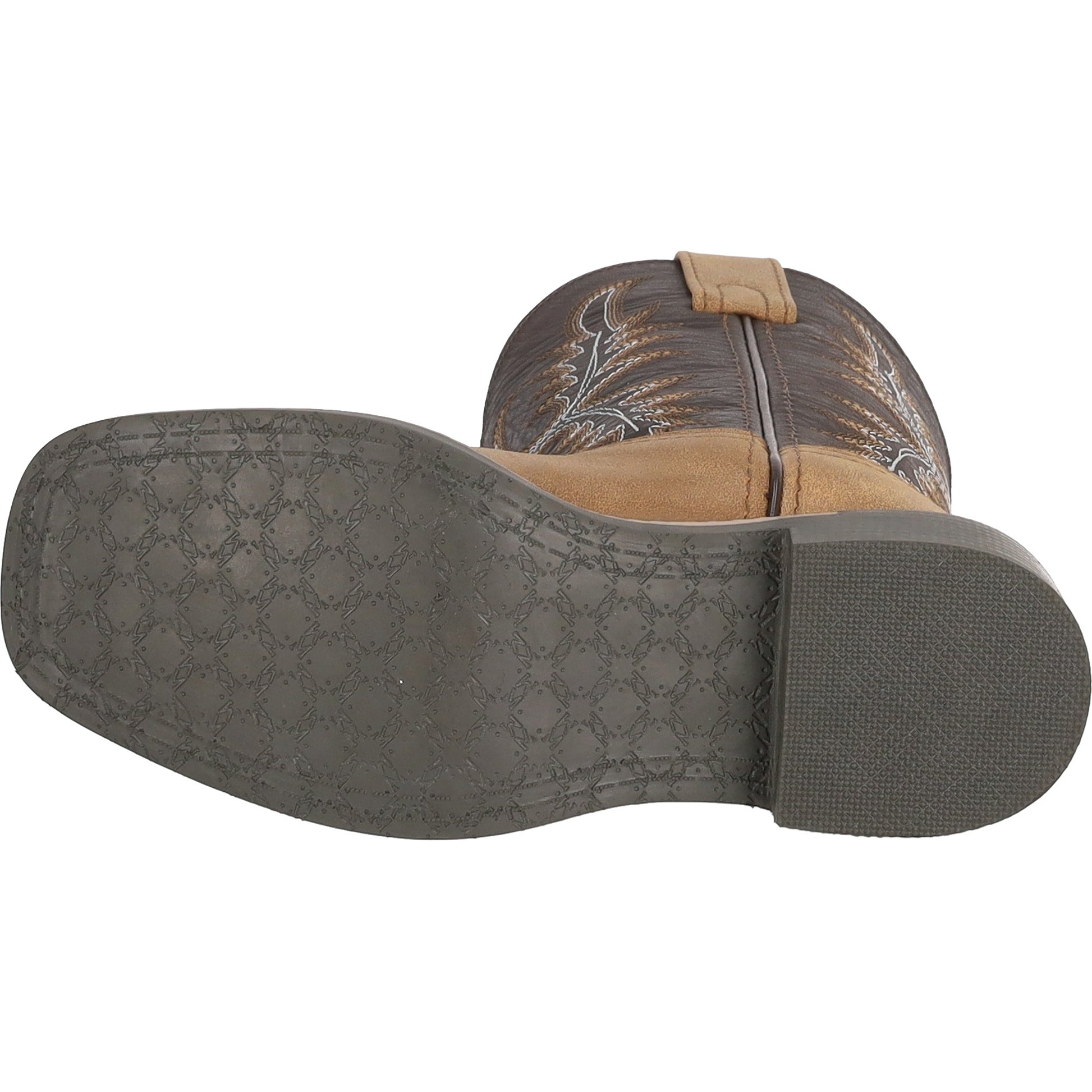 Smoky Mountain Youth Adobe Leather Western Boots