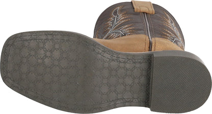 Smoky Mountain Youth Adobe Leather Western Boots