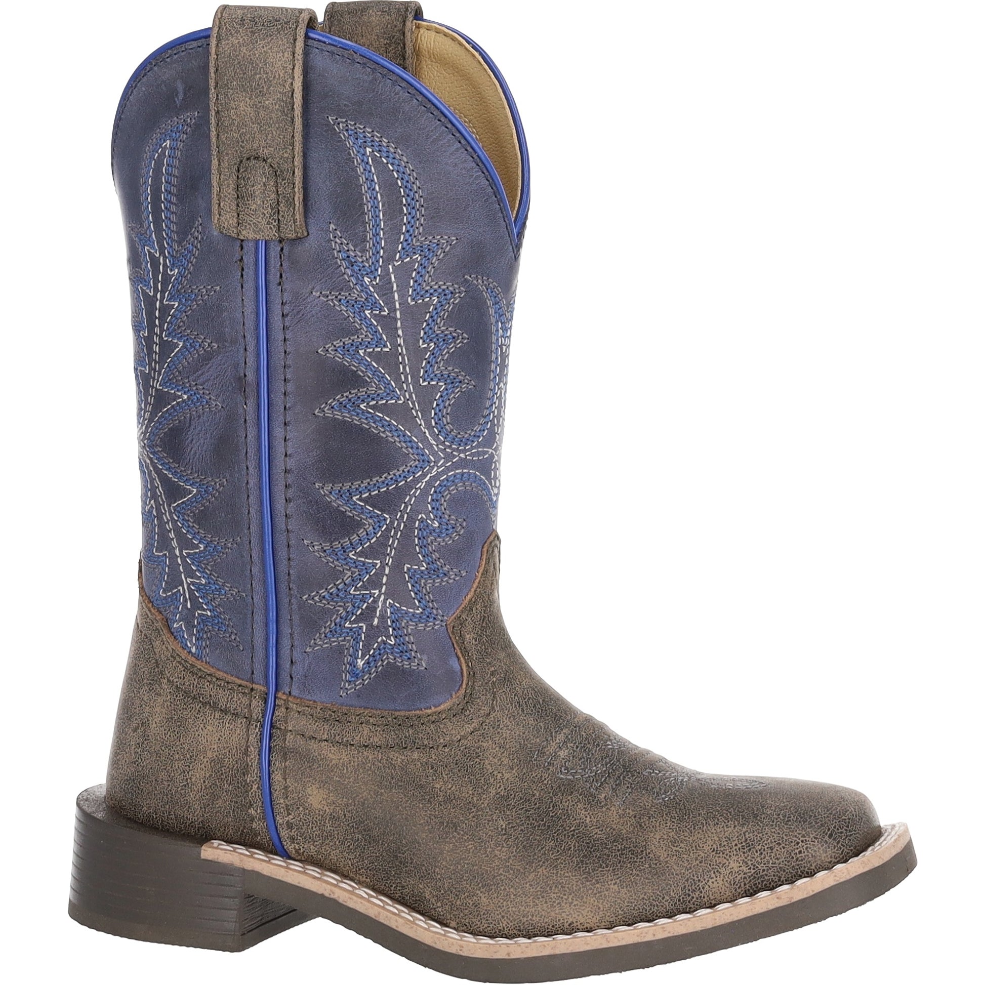 Smoky Mountain Youth Harrison Leather Western Boots