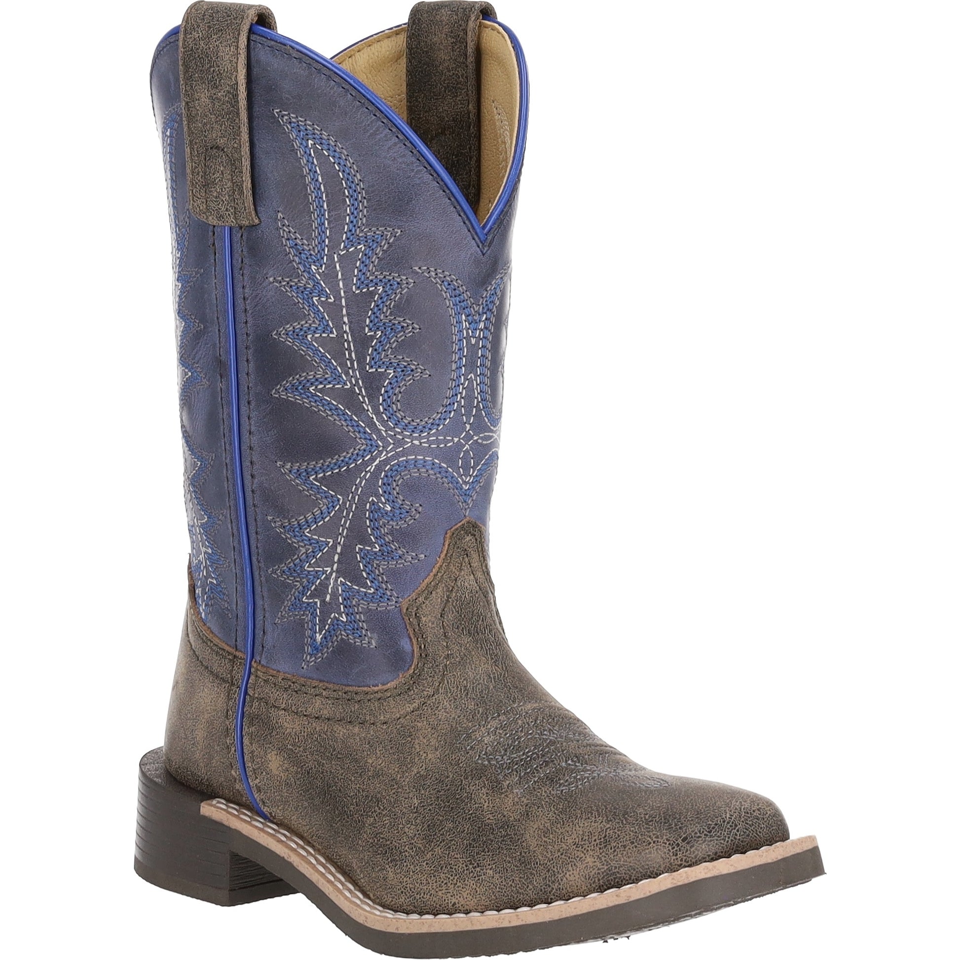 Smoky Mountain Youth Harrison Leather Western Boots