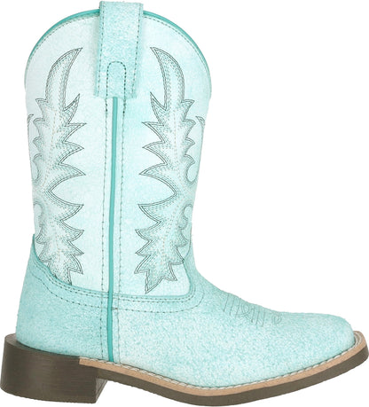 Smoky Mountain Youth Painted Prairie Leather Western Boots