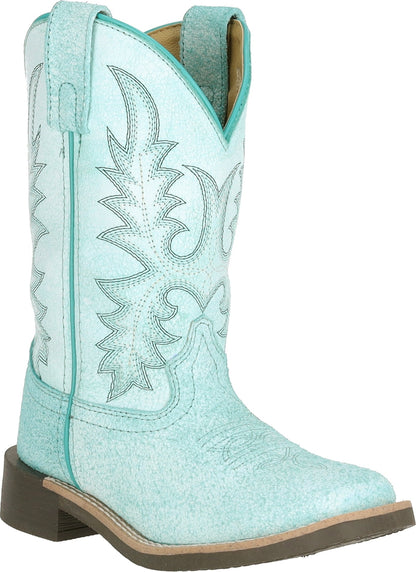 Smoky Mountain Youth Painted Prairie Leather Western Boots
