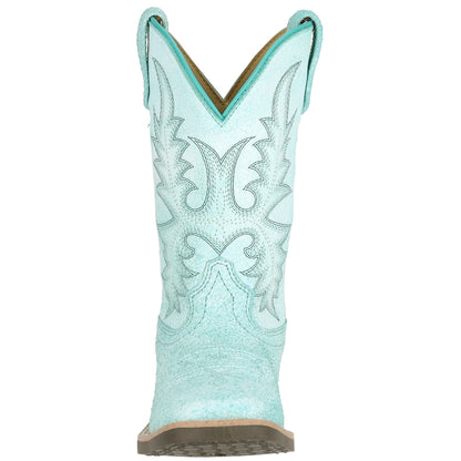 Smoky Mtn Youth Painted Prairie Leather Western Boot