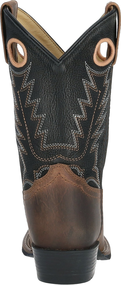 Smoky Mountain Youth Mesa Leather Western Boots