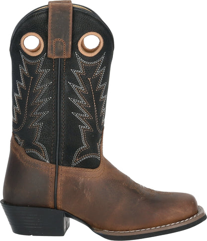 Smoky Mountain Youth Mesa Leather Western Boots