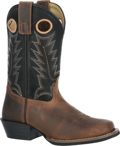Smoky Mountain Youth Mesa Leather Western Boots