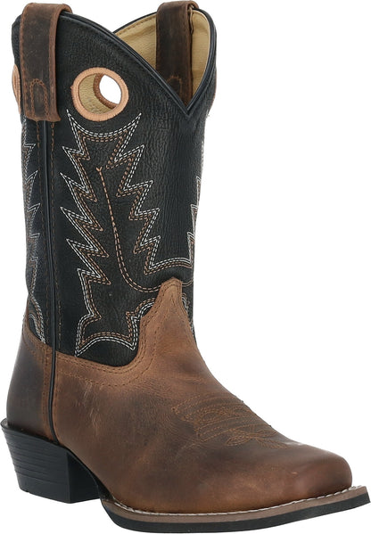 Smoky Mountain Youth Mesa Leather Western Boots