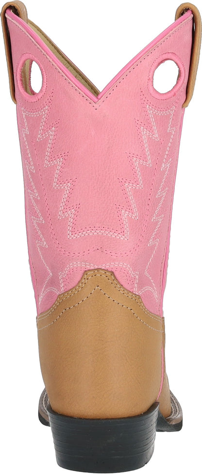 Smoky Mountain Youth Mesa Girls Leather Western Boots
