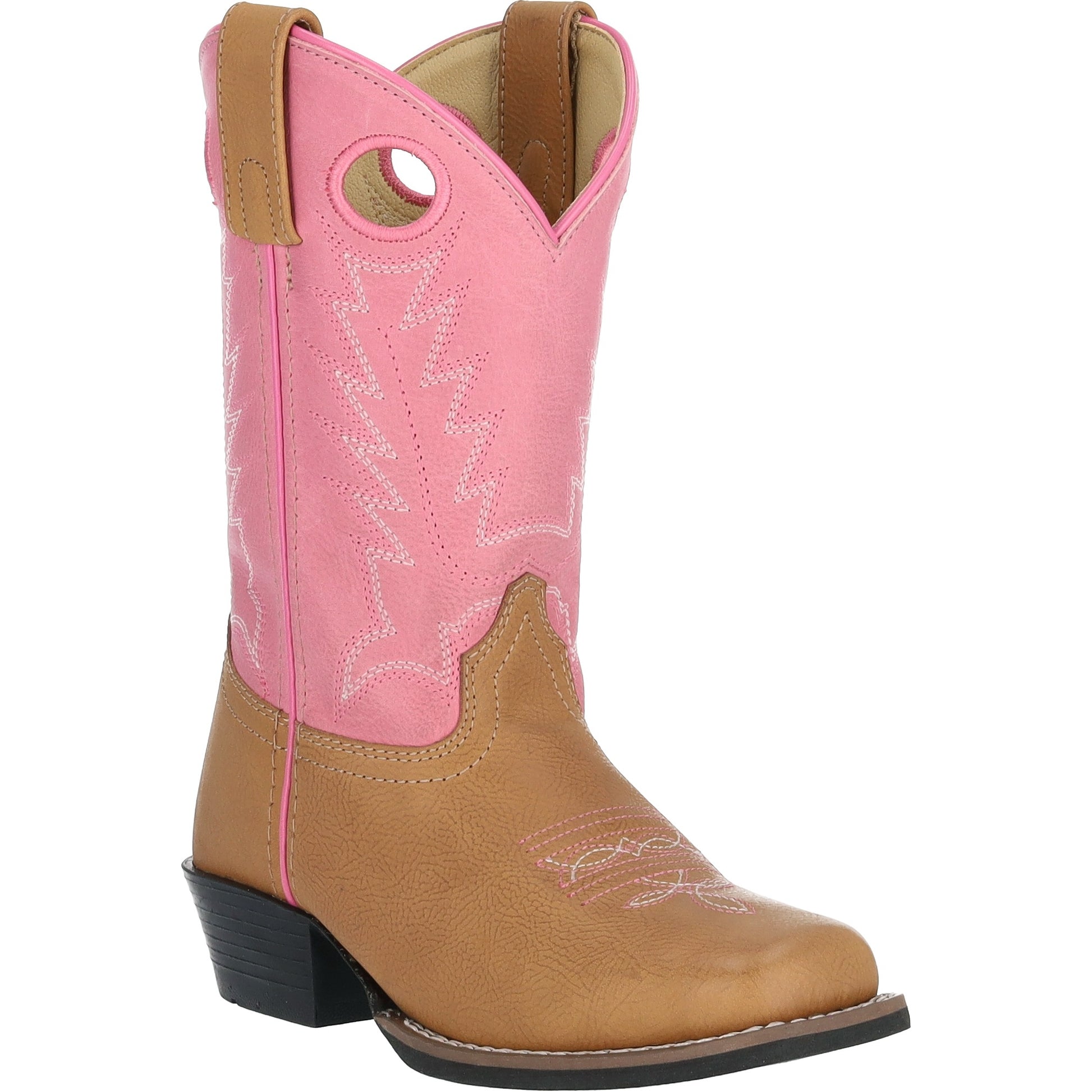Smoky Mountain Youth Mesa Girls Leather Western Boots