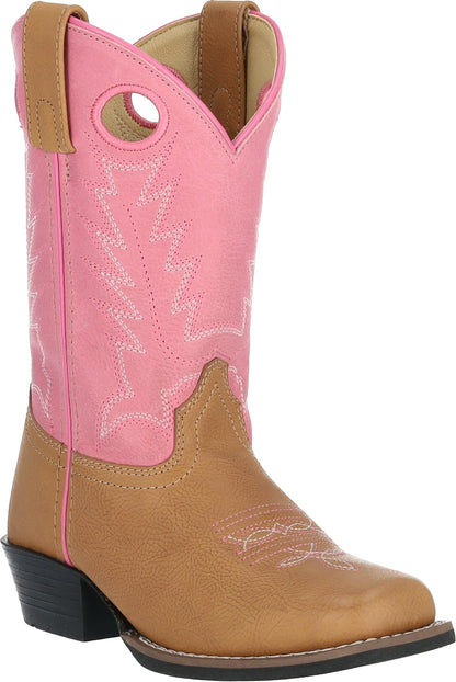Smoky Mountain Youth Mesa Girls Leather Western Boots