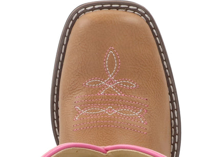 Smoky Mountain Youth Mesa Girls Leather Western Boots