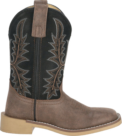 Smoky Mountain Youth Adobe Leather Western Boots