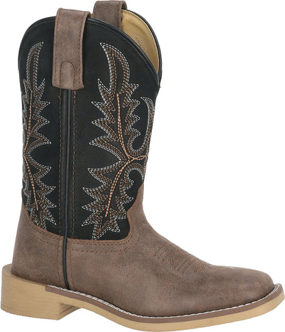 Smoky Mountain Youth Adobe Leather Western Boots