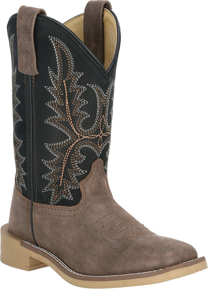 Smoky Mountain Youth Adobe Leather Western Boots