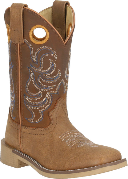Smoky Mountain Youth Owen Leather Western Boots
