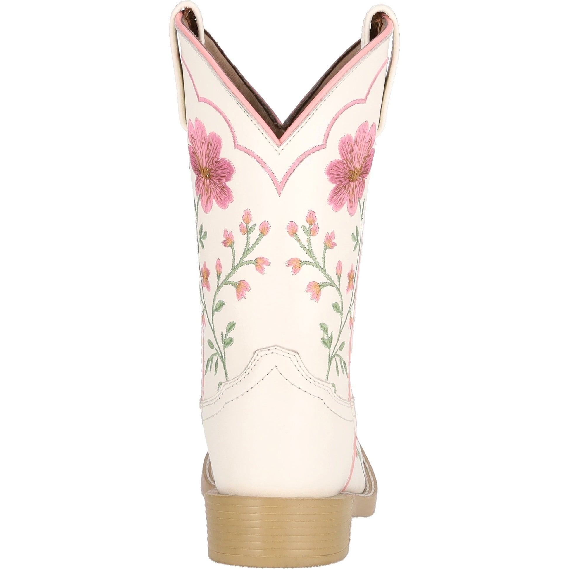 Smoky Mountain Youth Girls Desert Bloom Embroidered Leather Western Boots