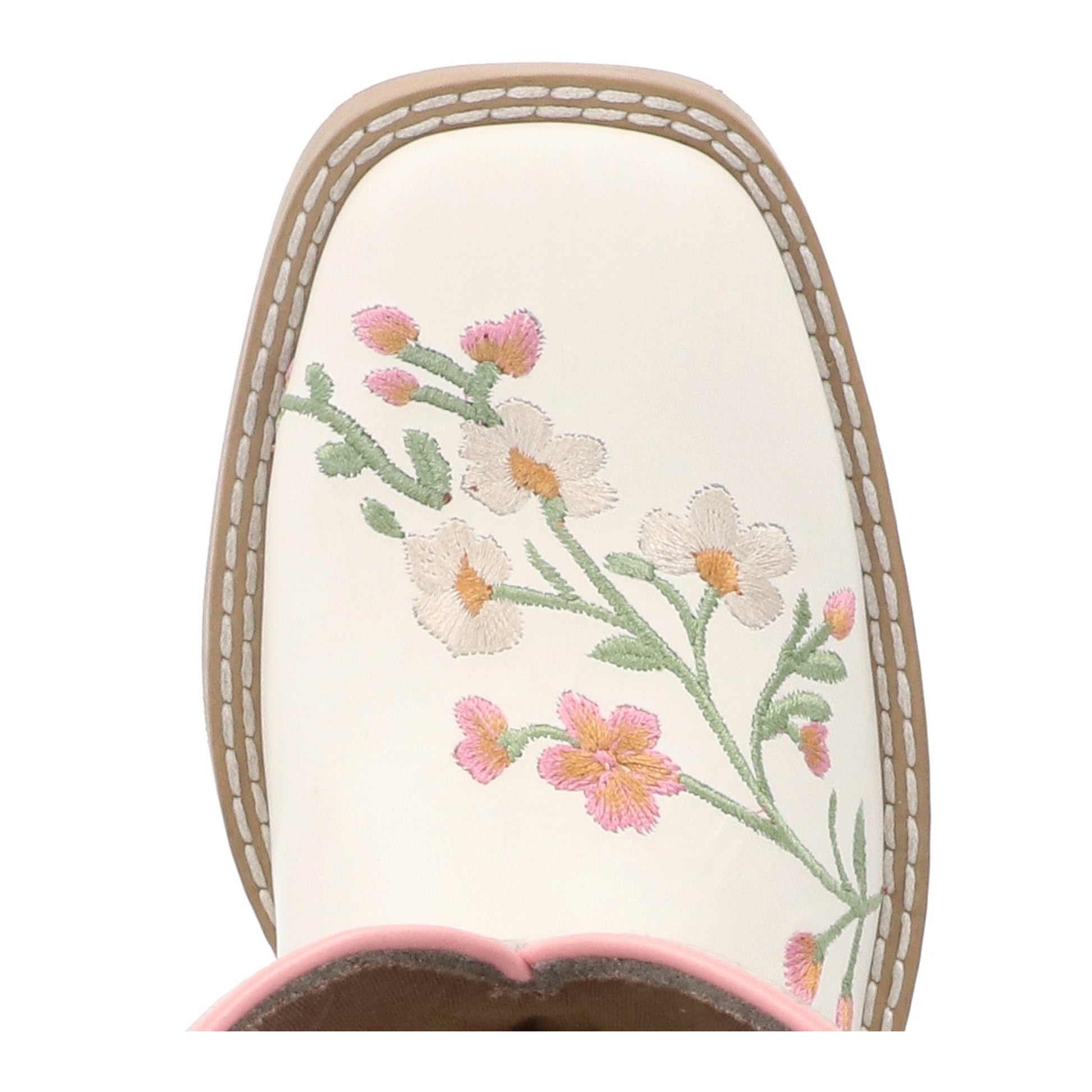 Smoky Mountain Youth Girls Desert Bloom Embroidered Leather Western Boots