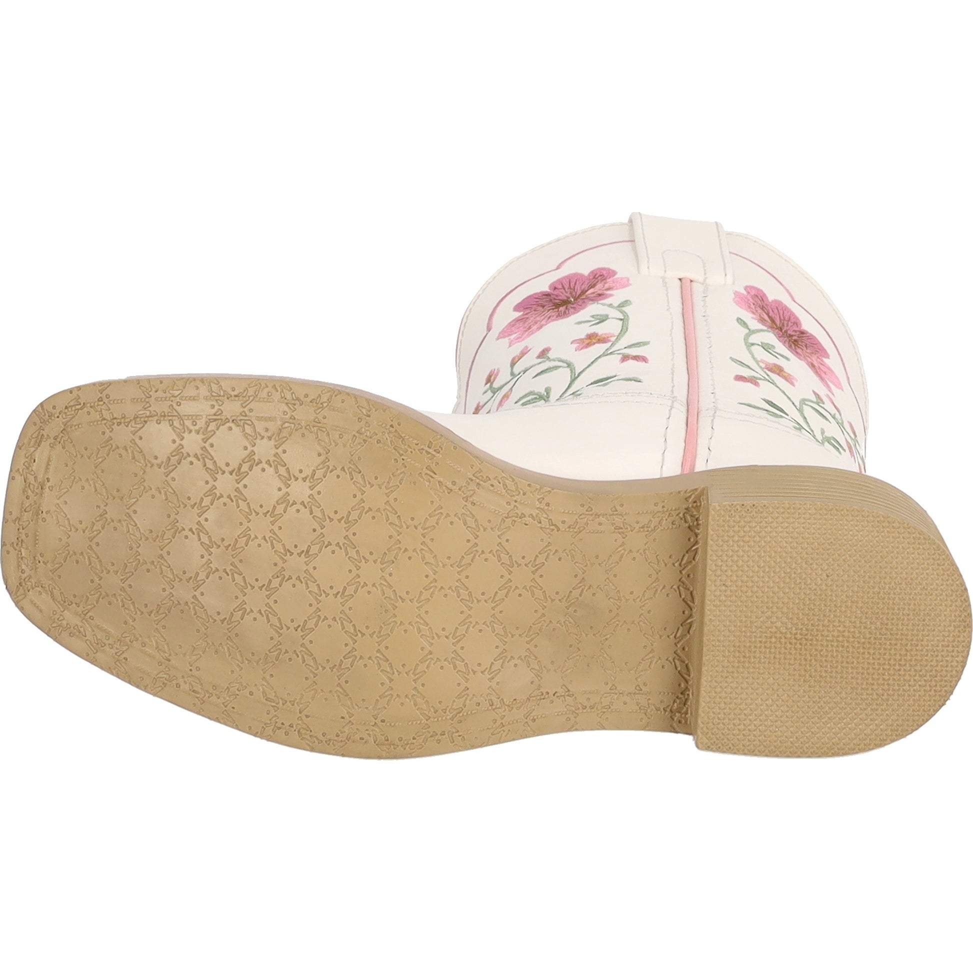 Smoky Mountain Youth Girls Desert Bloom Embroidered Leather Western Boots