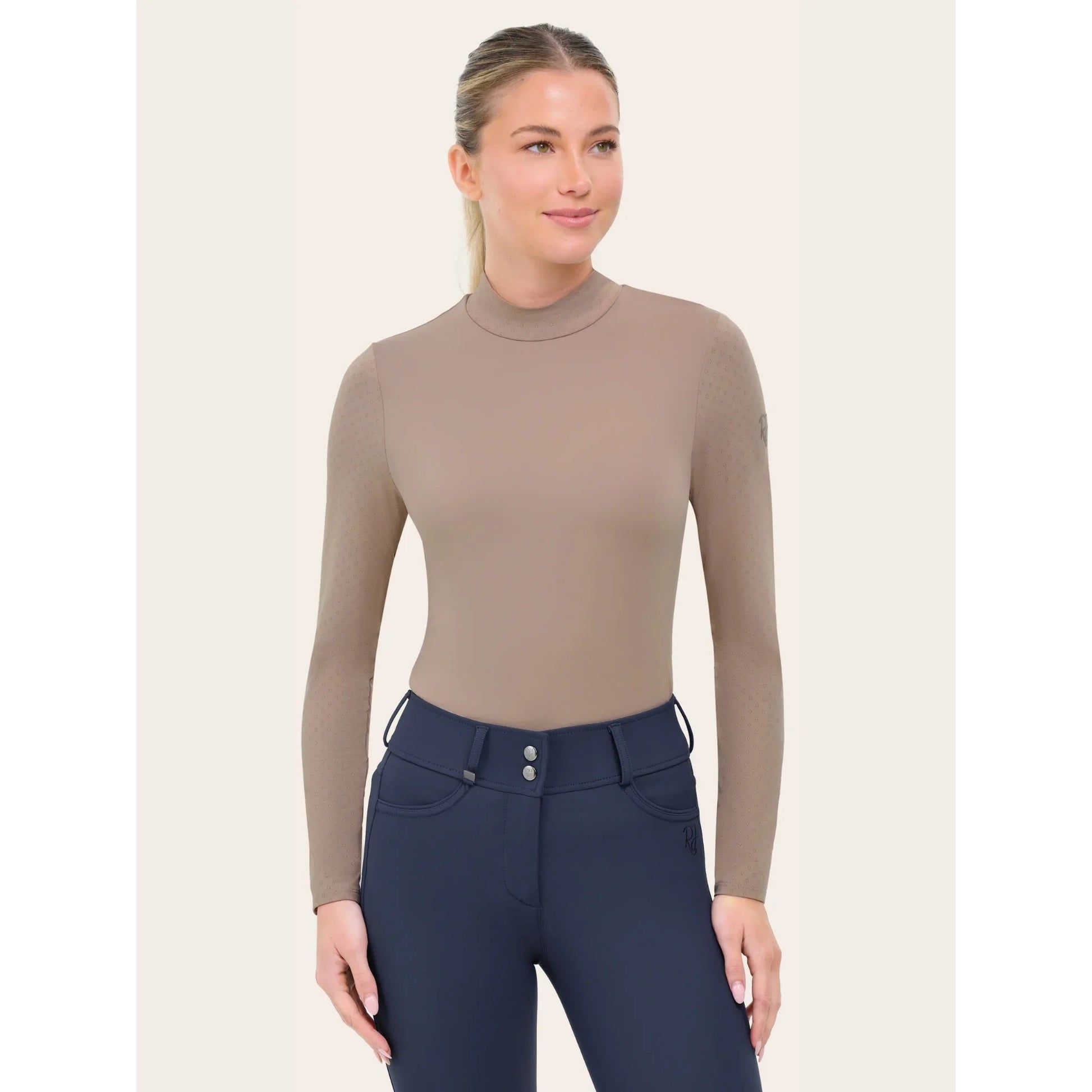 R.J. Classics Jemma Mock Neck Shirt