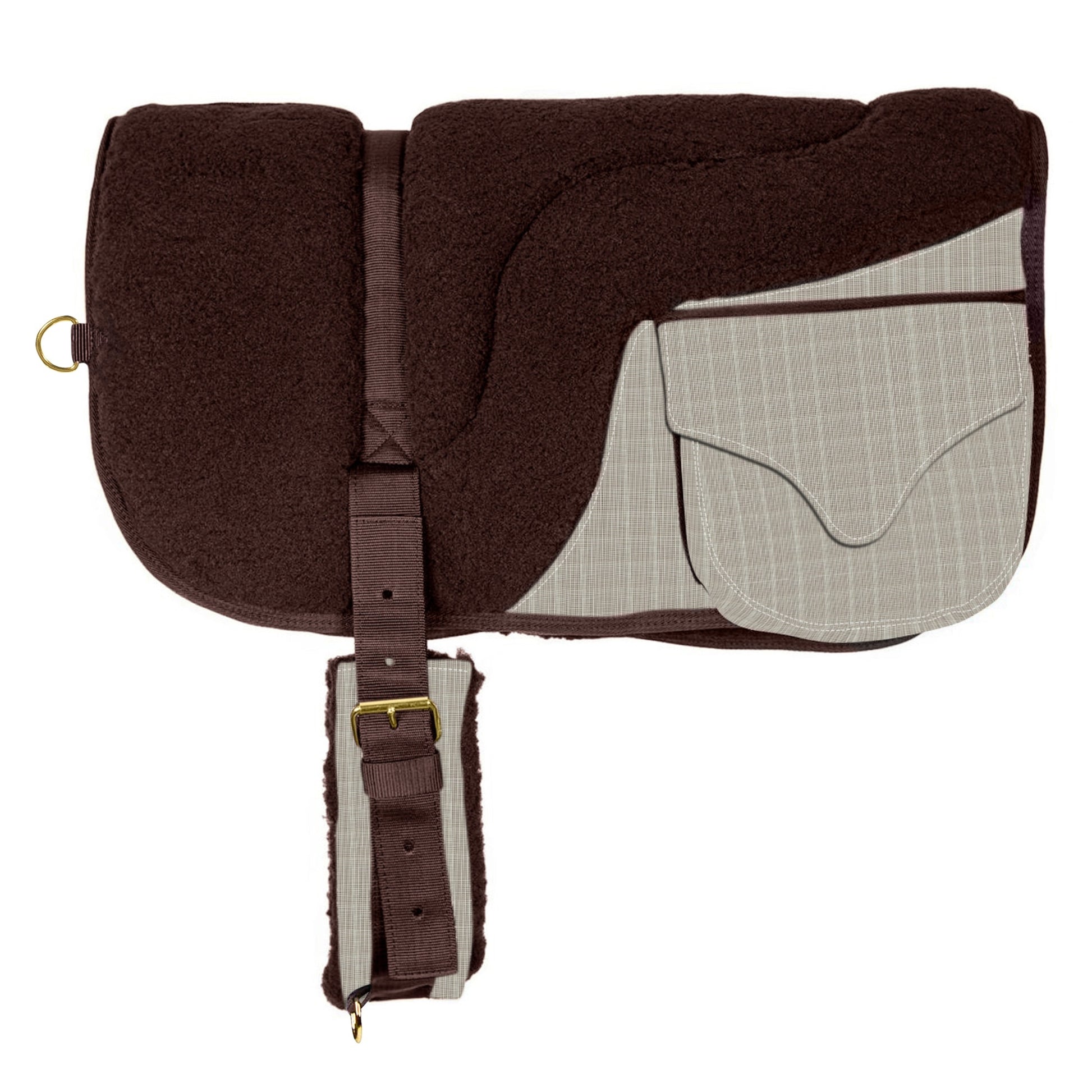 Kensington Fleece Bareback Pad with Pockets
