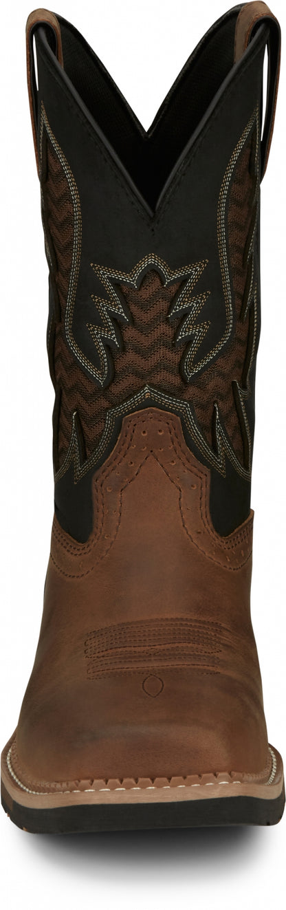 Justin Mens Bolt 11" Work Boots
