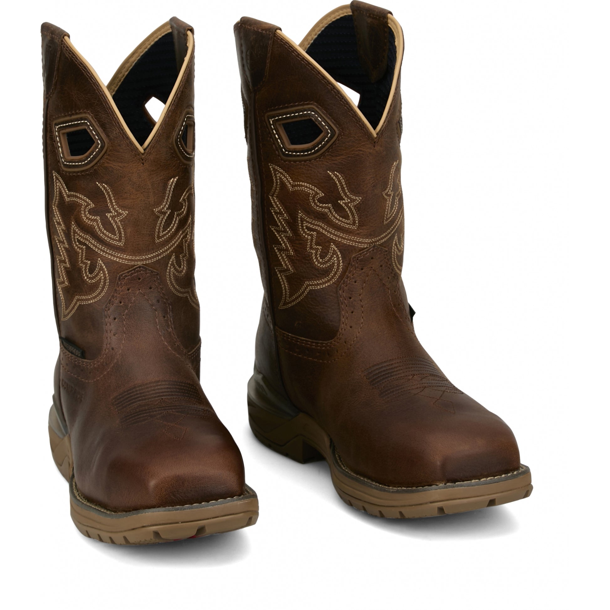 Justin Mens Oilpatch 11" Waterproof Comp Toe Boots