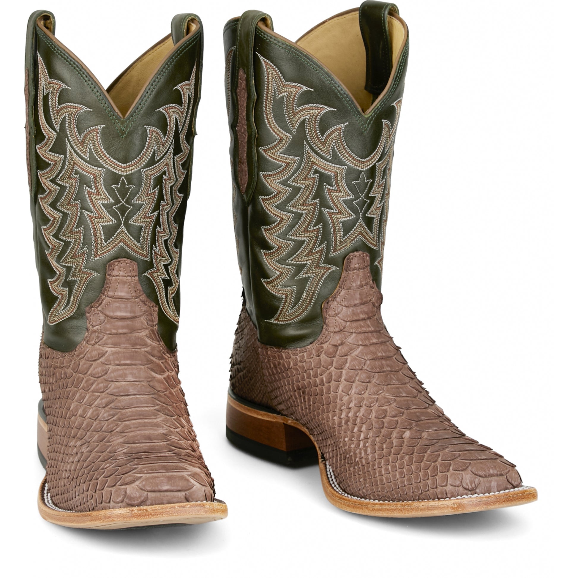 Tony Lama Mens Mario 11" Python Boots