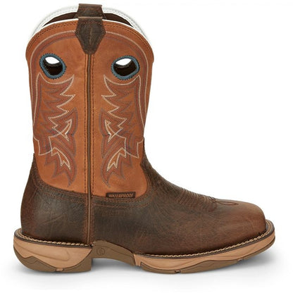 Tony Lama Mens Lopez 11" Wide Steel Square Toe Waterproof Work Boots