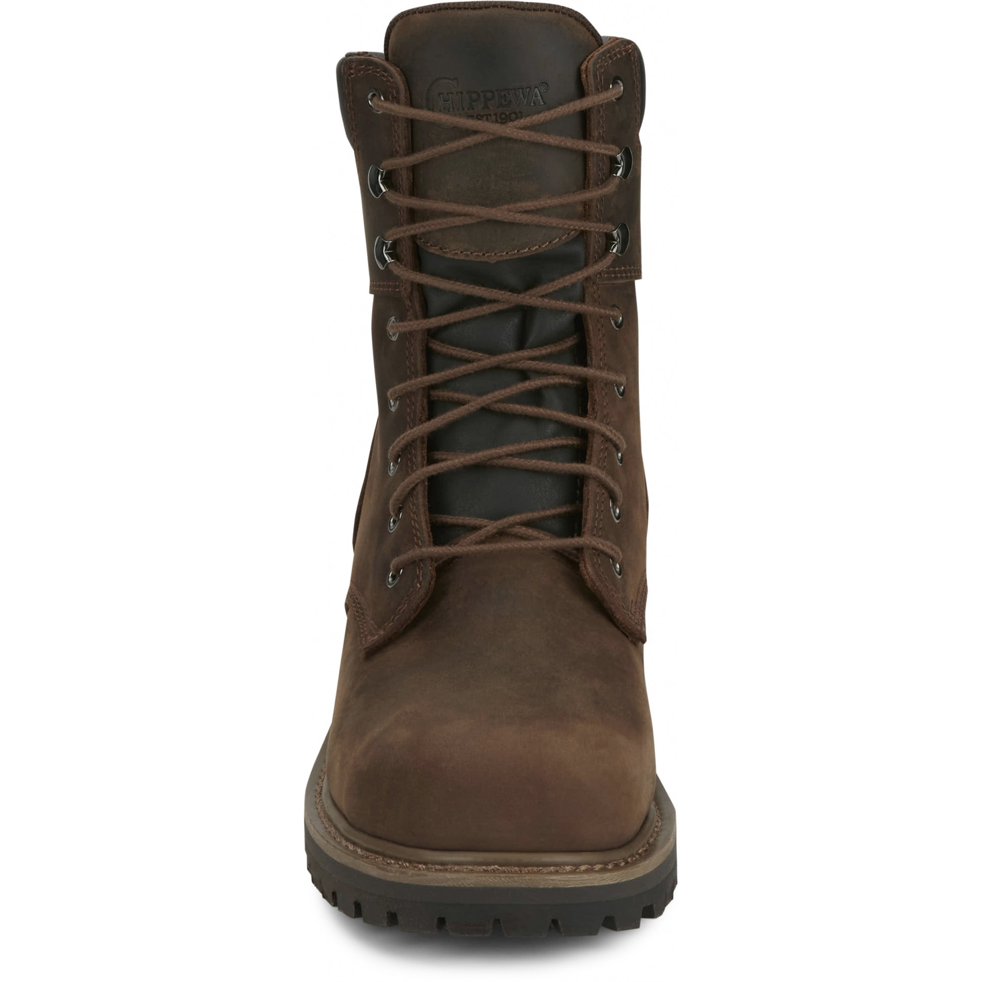 Chippewa Mens Hador 8" Steel Toe Logger Boots