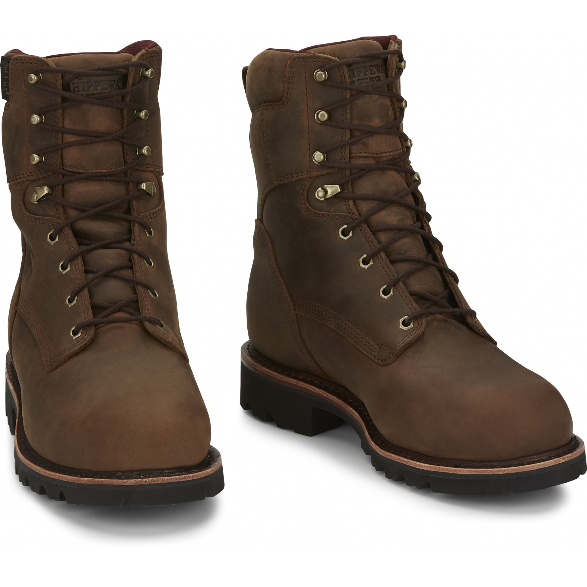 Chippewa Mens Super DNA 8" Waterproof Steel Toe Insulated Boots