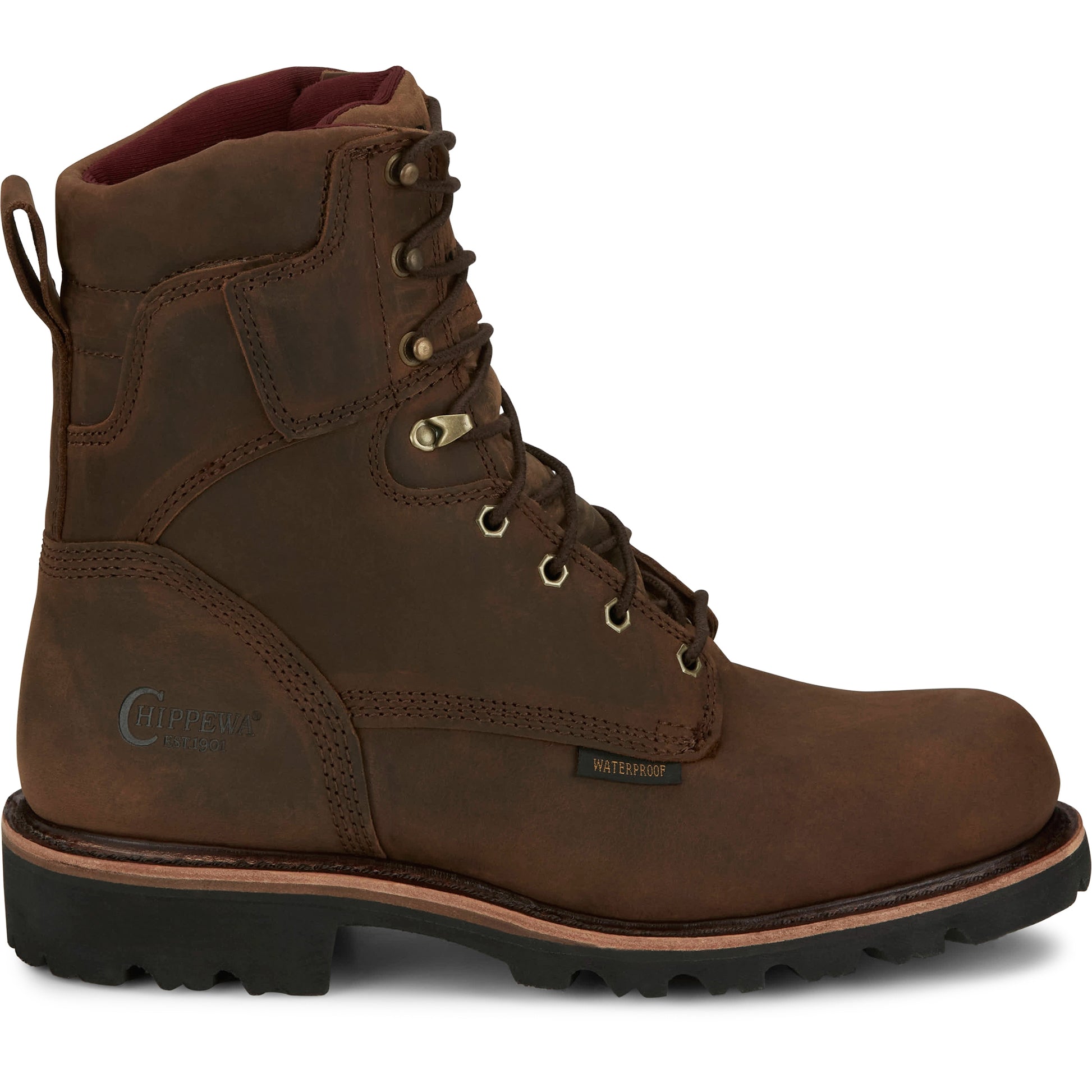 Chippewa Mens Super DNA 8" Waterproof Insulated Boots