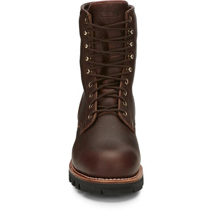 Chippewa Mens Paladin 8" Waterproof Insulated Steel Toe Logger Boots
