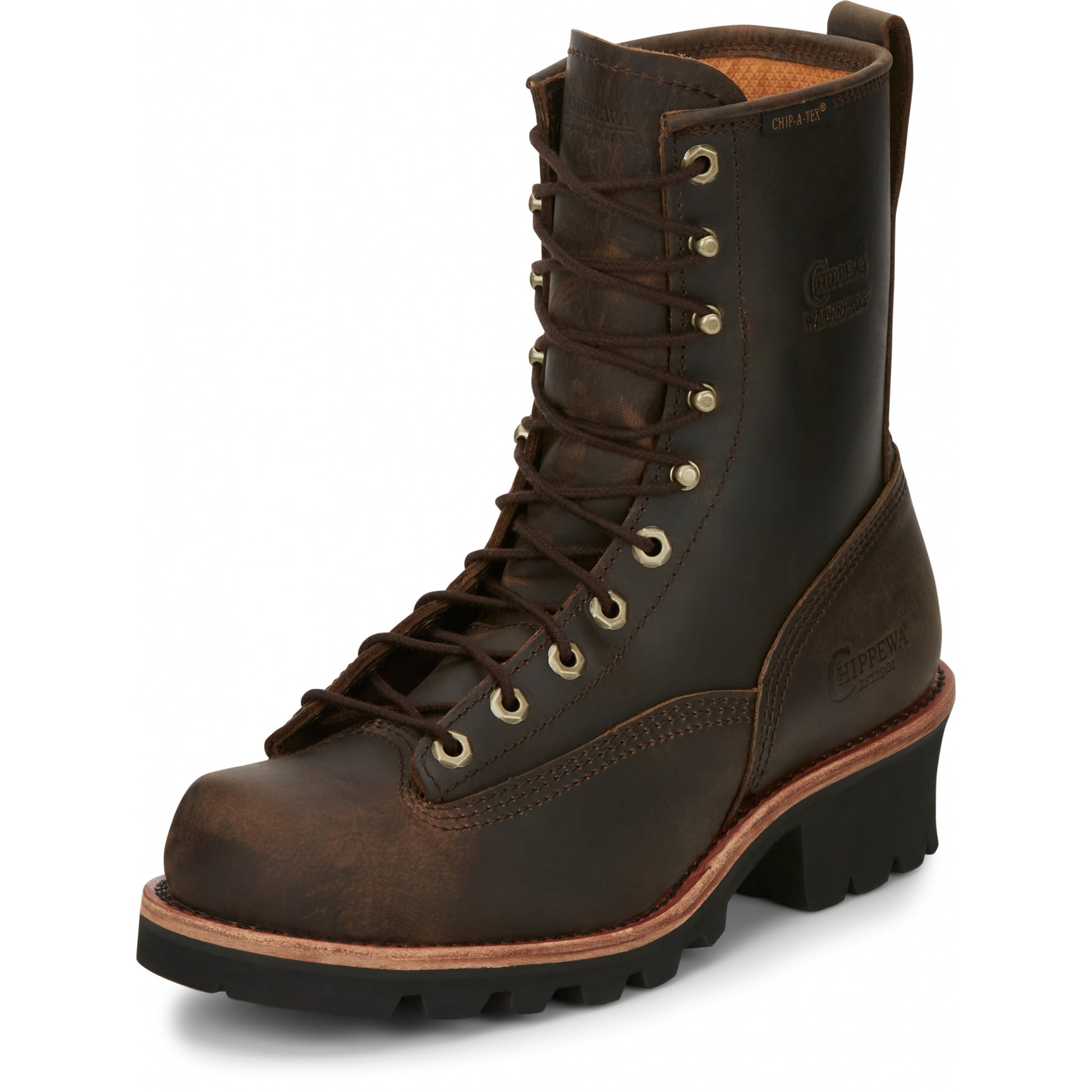 Chippewa Mens Paladin 8" Waterproof Logger Boots