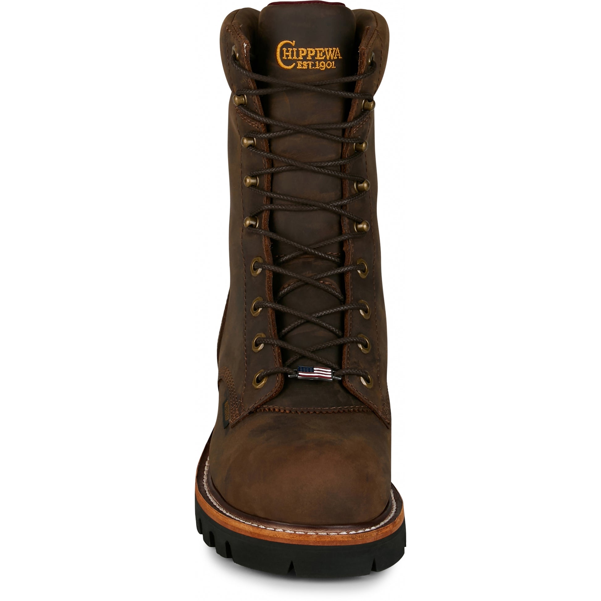 Chippewa Mens Super Logger 9" Waterproof Steel Toe Boots