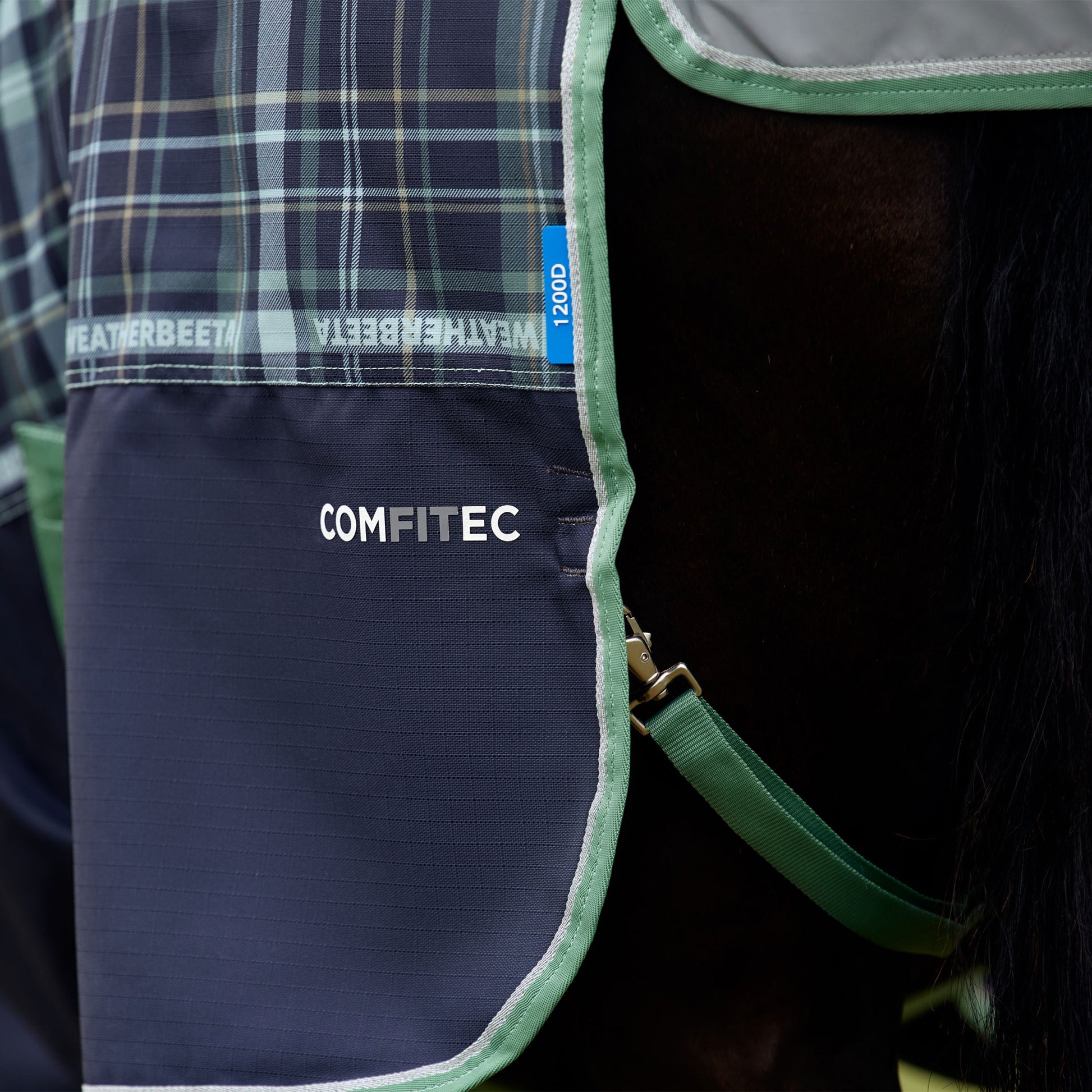 Weatherbeeta Comfitec Limted Edition Plaid Print Turnout 220g