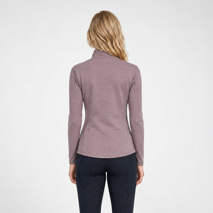 Weatherbeeta Ladies Copper 1/2 Zip LS Mid-Layer II Shirt