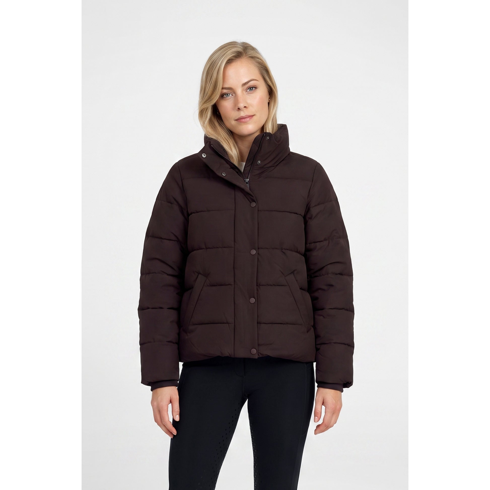 Weatherbeeta Ladies Quilted Insulated High Neck Jacket