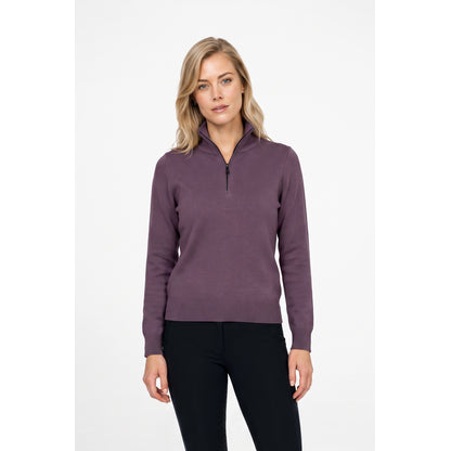 Weatherbeeta Ladies 1/2 Zip Collared Knit Pullover