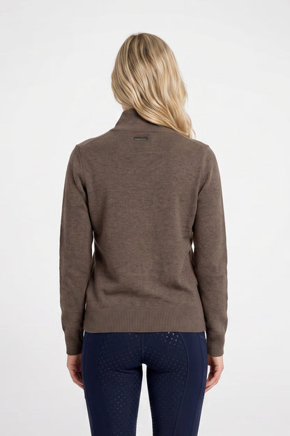 Weatherbeeta Ladies 1/2 Zip Collared Knit Pullover