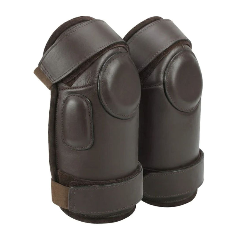 TuffRider Handcrafted Leather Polo Adult Knee Guards