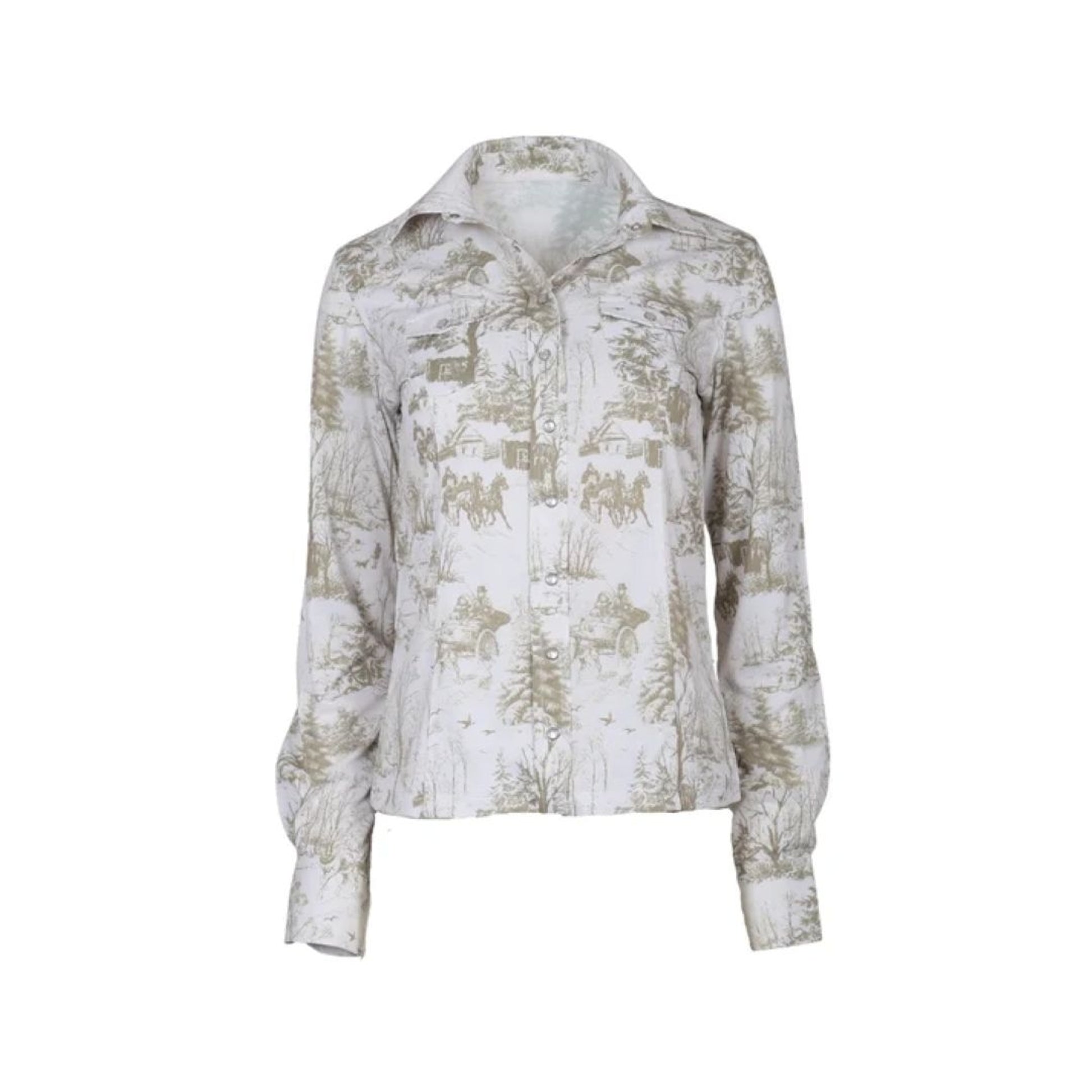 Dapplebay Winter Toile Western Baselayer Top