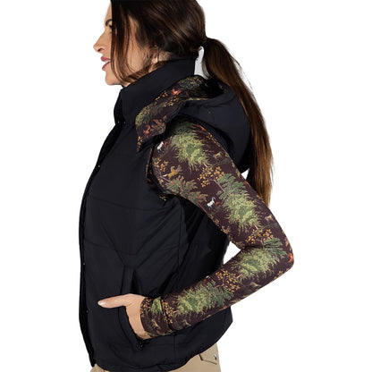 Dapplebay Ladies Reversible Puffer Vest